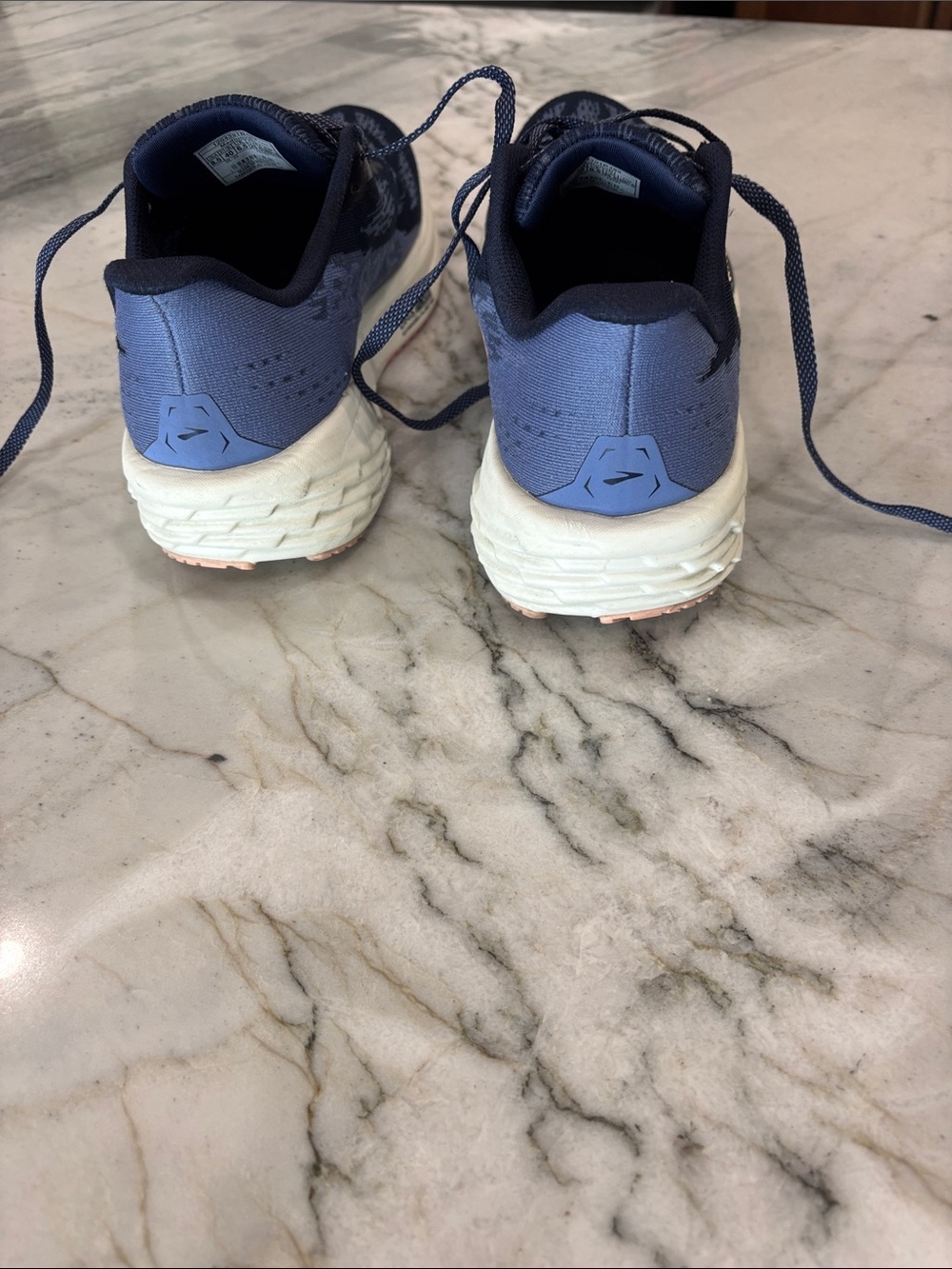Brooks Navy Running Shoes with Light Blue and Pink Details - Picture 5 of 7